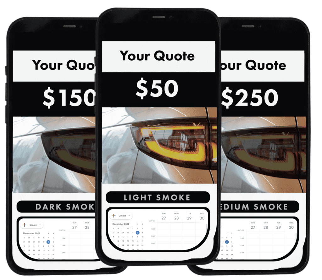 Headlight & Taillight Tinting 16 3 quotes for headlight tinting