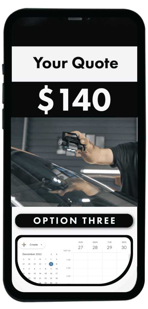 Windshield Coatings 13 a price example of $140 for windshield coatings in USA